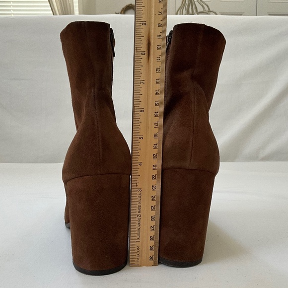 ALDO Brown Ankle Boots Booties Size 9 - Picture 4 of 12